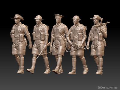 British Australia soldiers ww2