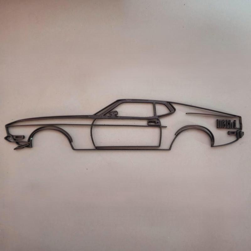 Ford mustang Mach one silueta