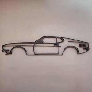 Ford mustang Mach one silueta