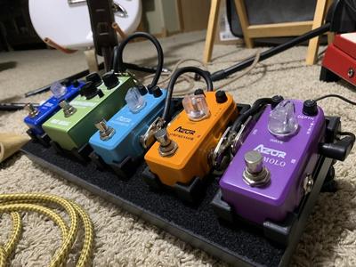 AZOR Guitar Effect Pedal Pedalboard Mount