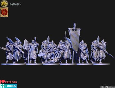 High elves white Lion guard (new version)(elf)