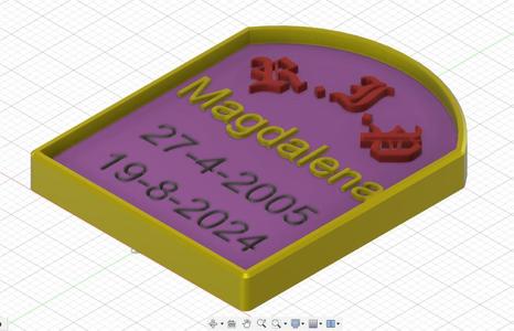In Memory of Magdalena - Rust in Peace.