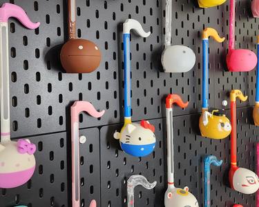 Otamatone Hanger for Ikea SKADIS Pegboard
