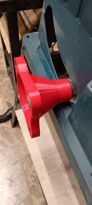 Hose 4" magnetic adapter for table saw Bosch GTS 254