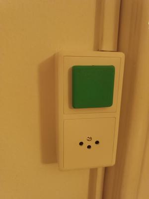 Swiss Light Switch Blocker Cap