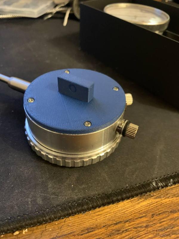 Dial Indicator Micrometer Box and Back