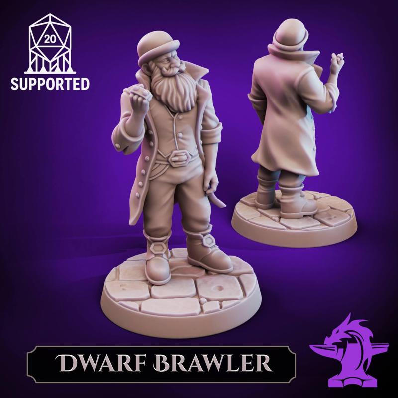 Dwarf Thug | Gangster Rogue