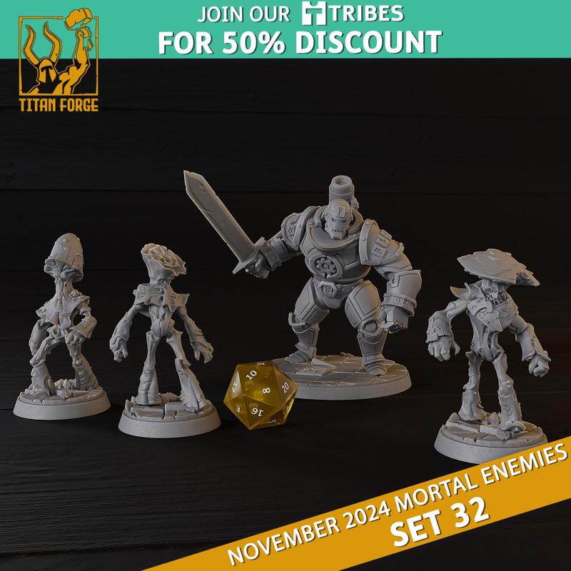 RPG - Monsters DnD 5e - Mortal Enemies Set 32