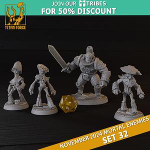 RPG - Monsters DnD 5e - Mortal Enemies Set 32