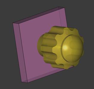 Cabinet Pull 4 - Sproket
