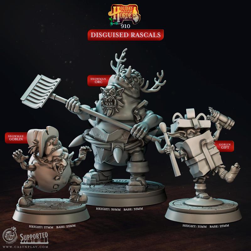 Disguised Rascals (Pre-Supported) | Cast n Play