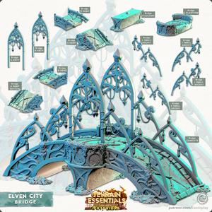 Elven City Set (Pre Supported) - Terrain Essentials