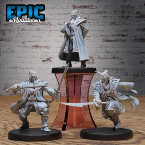 Blade Master Set / Sword Warrior / Katana Fighter / Samurai Male / Human Monk / Iron Fist Encounter