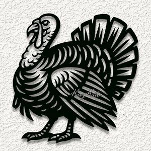 wild turkey 6 wall art home decor