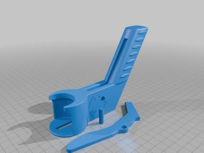 spray gun with modified trigger