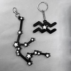 Aquarius Constellation and Zodiac Symbol Keychain Bundle - 3D Printable STL Files - NO AMS - COMMERC