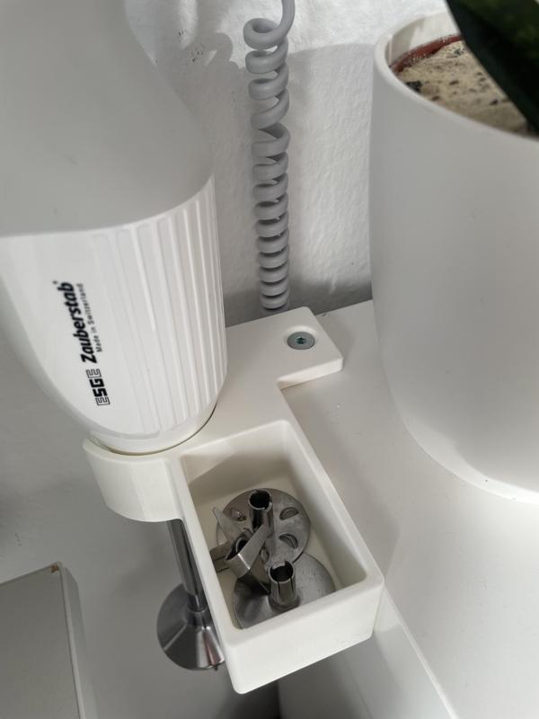 Hand Blender ESGE Zauberstab brand IKEA Kallax holder