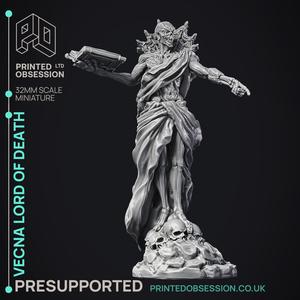 Vecna - Lord of Death - Lich - PRESUPPORTED - 32mm Scale