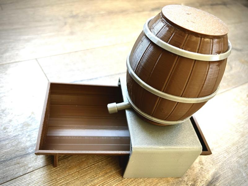 Perpetual flow water barrel experiment