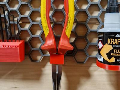 pliers holder - honeycomb storage wall - HSW