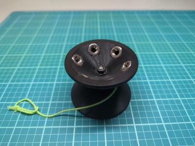 Unresponsive bearing yoyo with weights - "C" size bearing