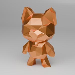Lowpoly Dandadan Turbo Granny (6cm Tall)