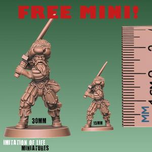 Fancy Swordsman - Free test sample mini