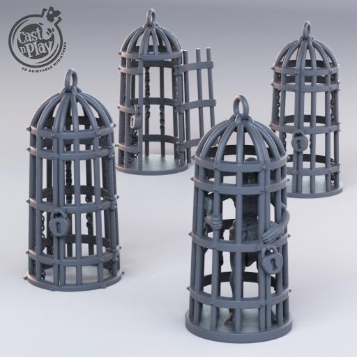 Prisioner Cages (Pre-Supported)