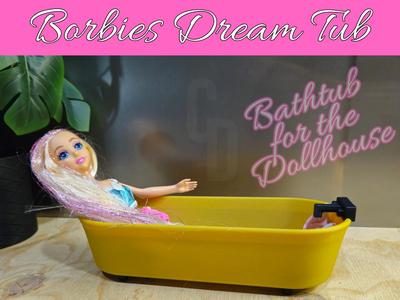 Doll Bathtub Dollhouse Furniture