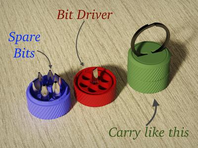EDC Micro Screwdriver Set (7 bits) v2
