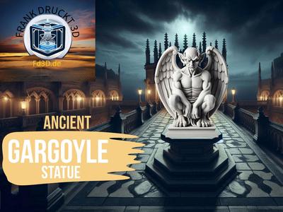 Ancient Gargoyle Statue