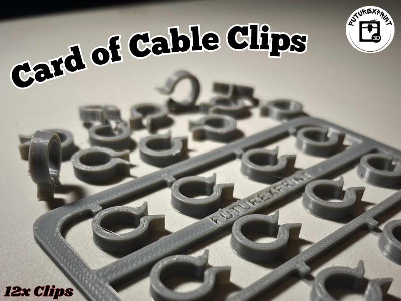 Card of Cable Clips