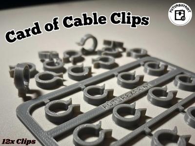 Card of Cable Clips