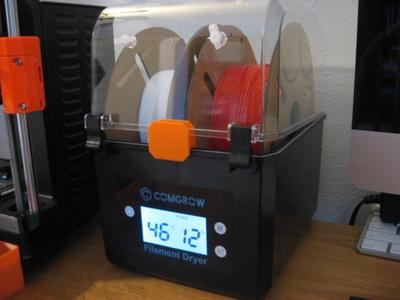 Filament Dryer Spacer For Letting Humidity Out