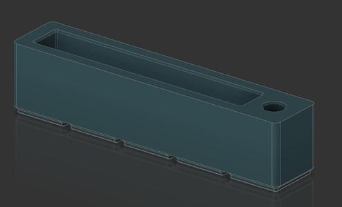 DSI XL Gridfinity Bin with large stylus hole
