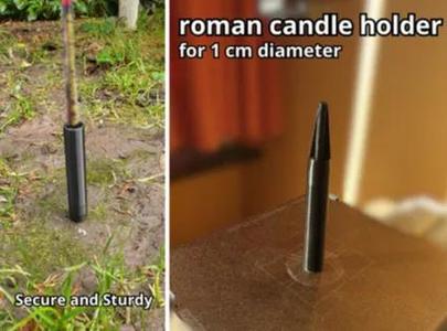 Roman Candle Holder