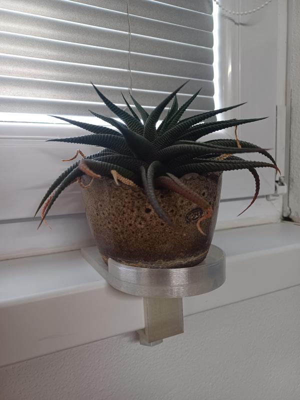 Window ledge planter holder