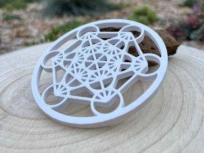 Metatron's Cube Coaster