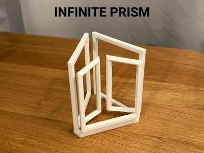 Infinite Prism Desktop Decor