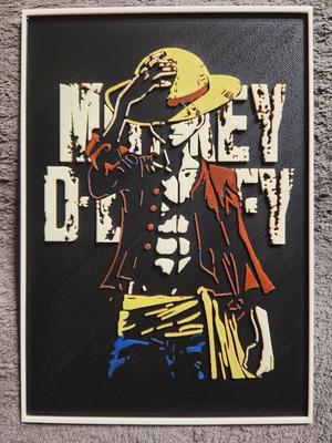 Monkey D Luffy - One Piece - HueForge