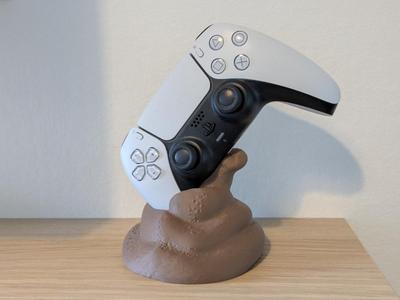 Playstation 5 Controller Stand/Playstation Poop!