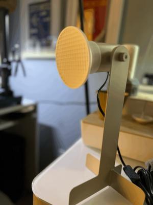 Diffuser shade for Ikea FLOTTILJ desk lamp