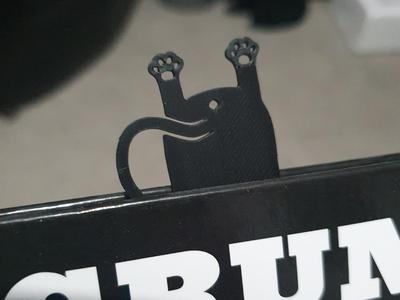 Cute Cat Butt Bookmark 