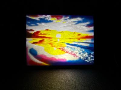 Beautiful Beach Sunset Lithophane