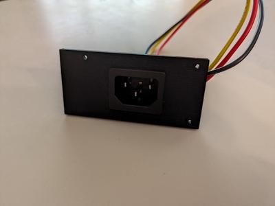 Flex-ATX Plate for Filshu IEC320 Power Plug