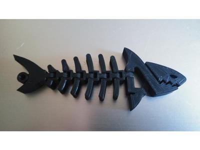 Shark keychain