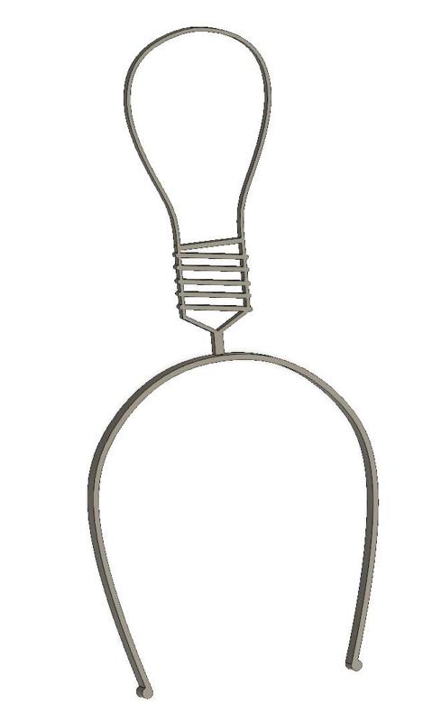 Light Bulb Head Band