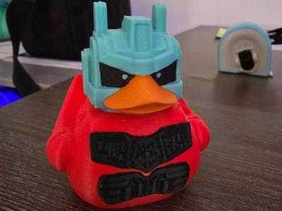 Optimus Prime Rubber Duck Transformers Movie Toy