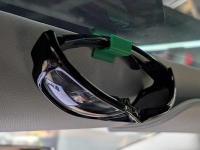 sunglasses holder for tesla model 3