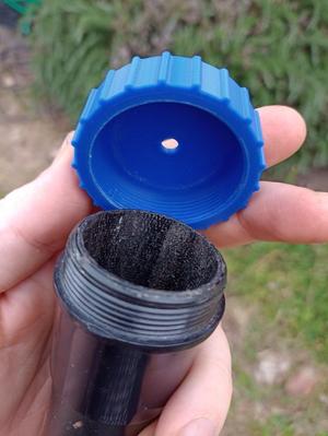 End caps for 7m fibreglass fishing pole.